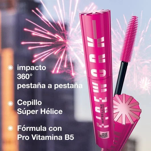 PESTAÑINA FIREWORK A PRUEBA DE AGUA MAYBELLINE