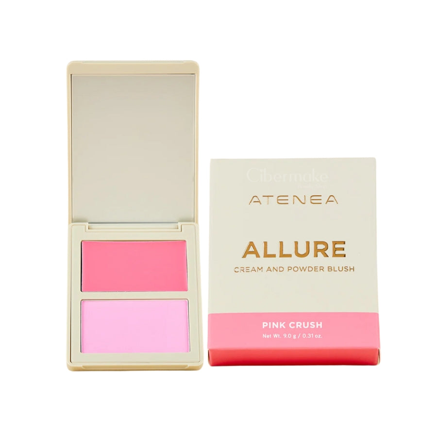 DUO DE RUBOR EN CREMA Y COMPACTO ALLURE ATENEA
