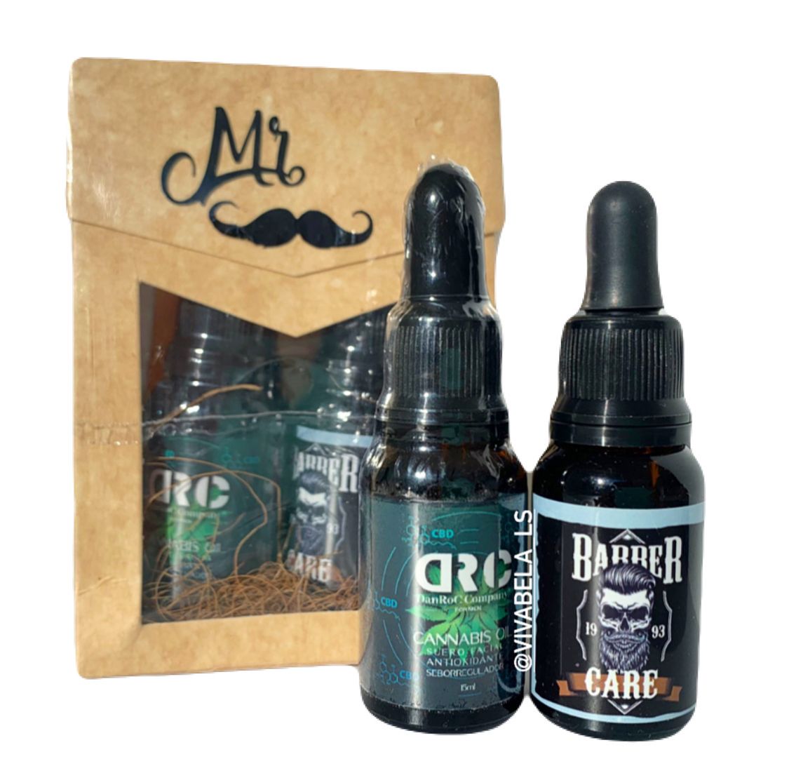 KIT 2 CANNABIS 15ML+ SUERO PARA BARBA 15ML