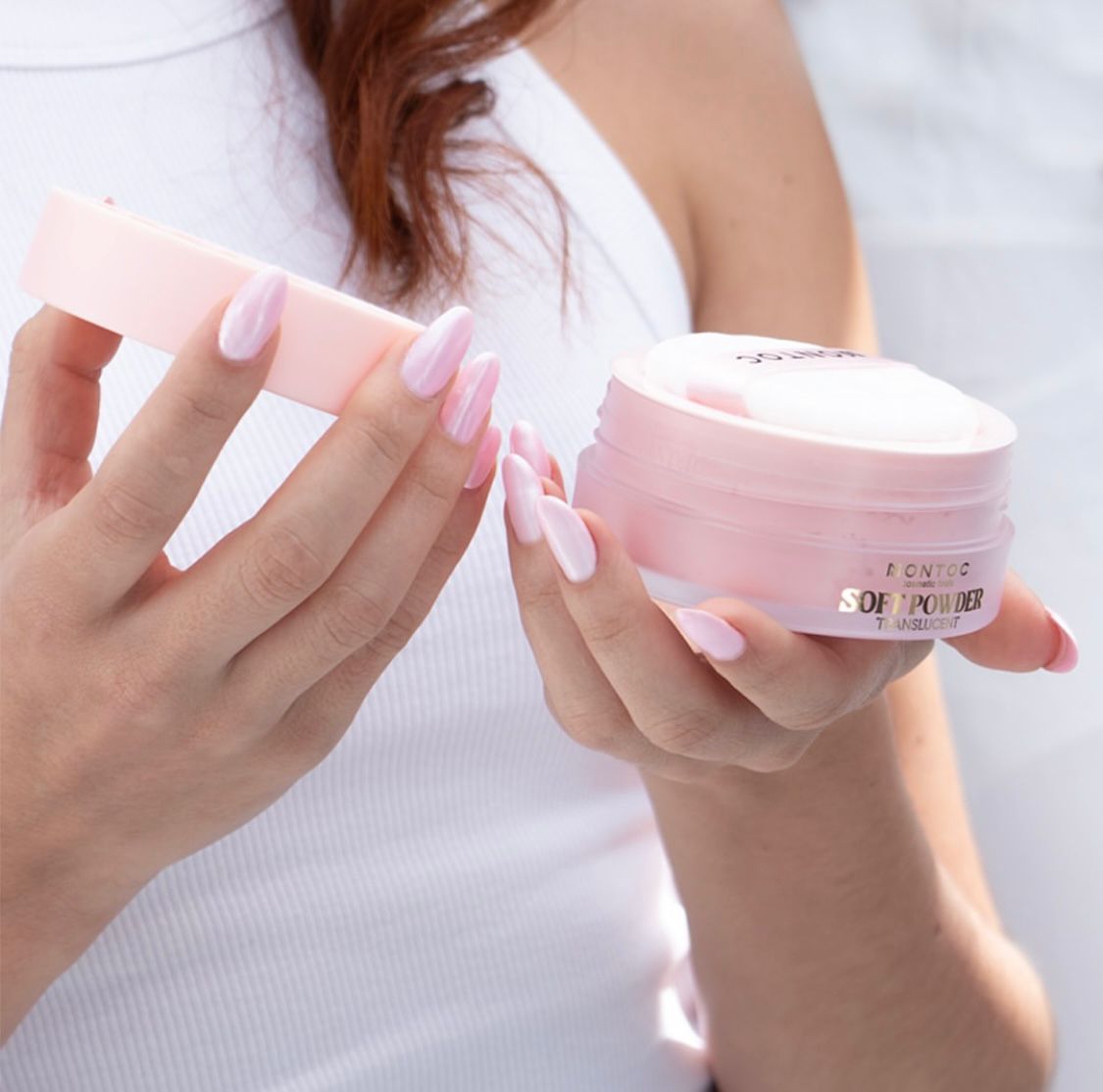 POLVO SUELTO SOFT POWDER ROSE MINI MONTOC